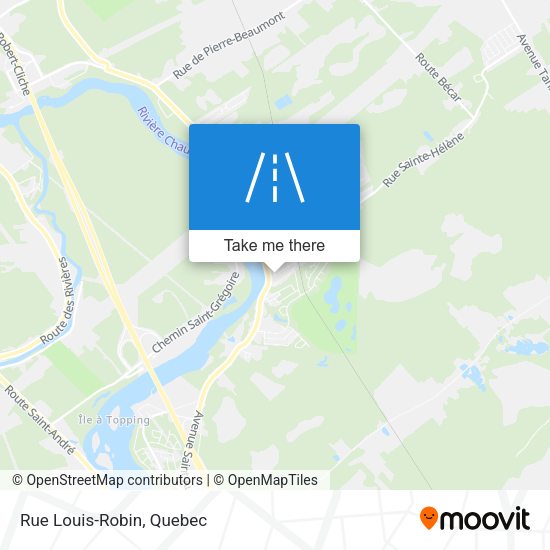 Rue Louis-Robin map
