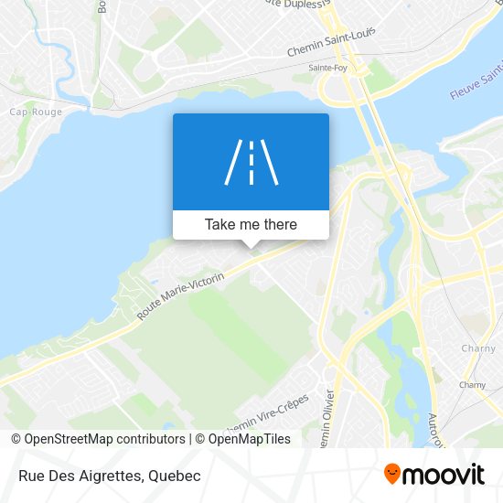 Rue Des Aigrettes map