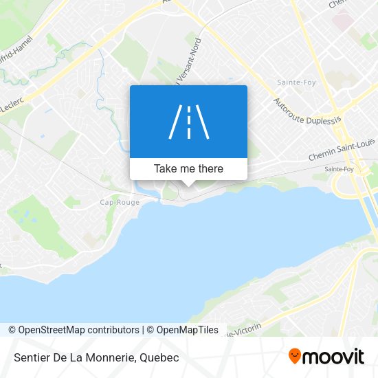 Sentier De La Monnerie map