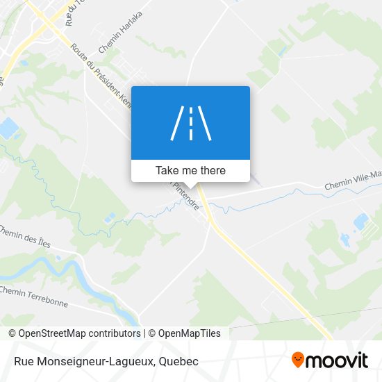 Rue Monseigneur-Lagueux map