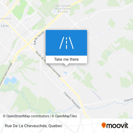 Rue De La Chevauchée map