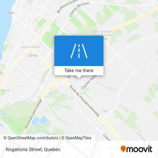 Rue Des Rogations map