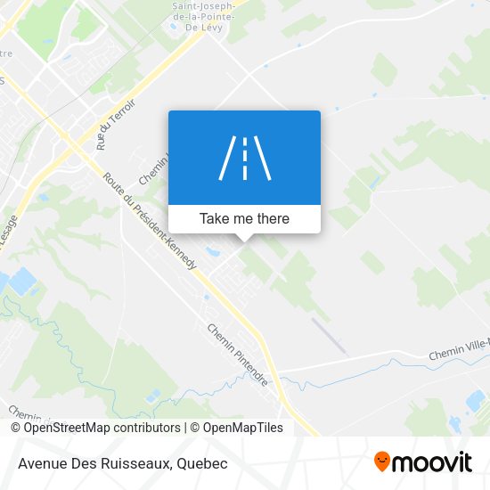 Avenue Des Ruisseaux map