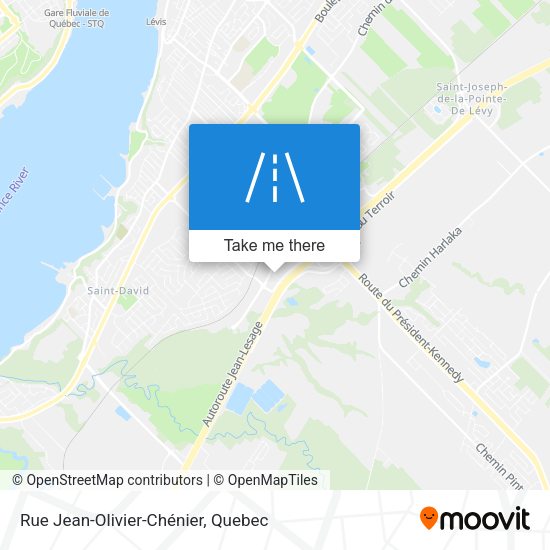 Rue Jean-Olivier-Chénier map