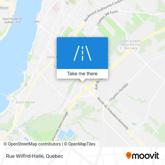 Rue Wilfrid-Hallé map