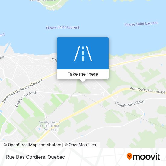 Rue Des Cordiers map