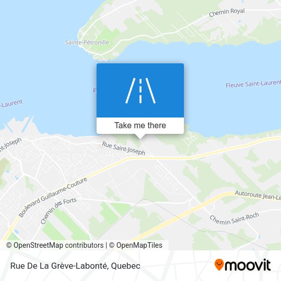 Rue De La Grève-Labonté map