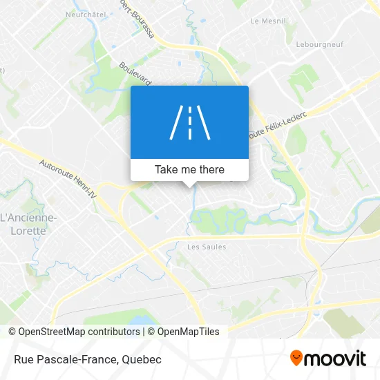 Rue Pascale-France map