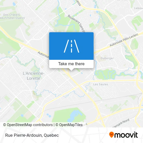 Rue Pierre-Ardouin map