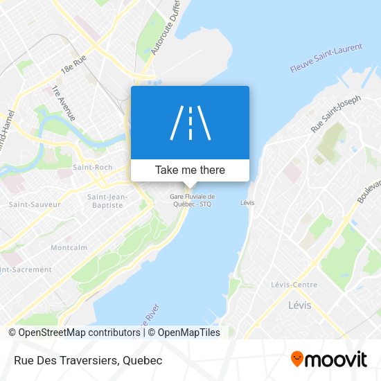 Rue Des Traversiers map
