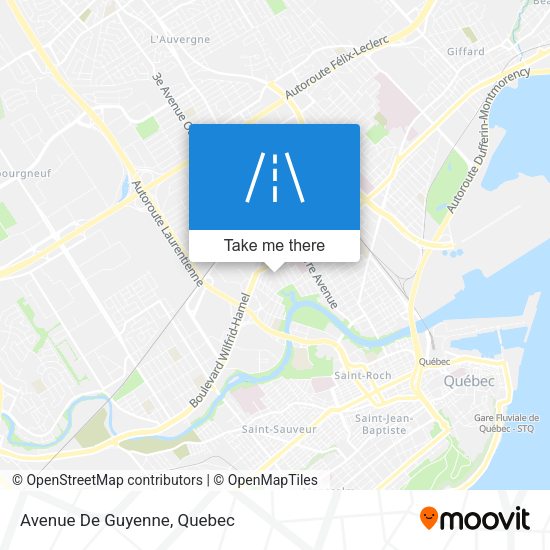 Avenue De Guyenne map