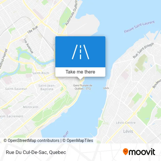 Rue Du Cul-De-Sac map