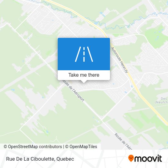Rue De La Ciboulette map