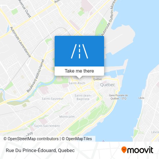 Rue Du Prince-Édouard map