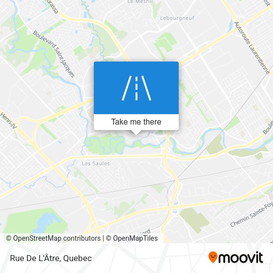Rue De L'Âtre map