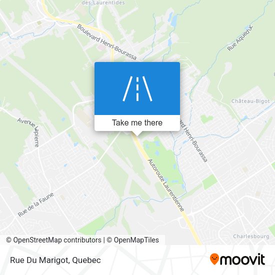 Rue Du Marigot map