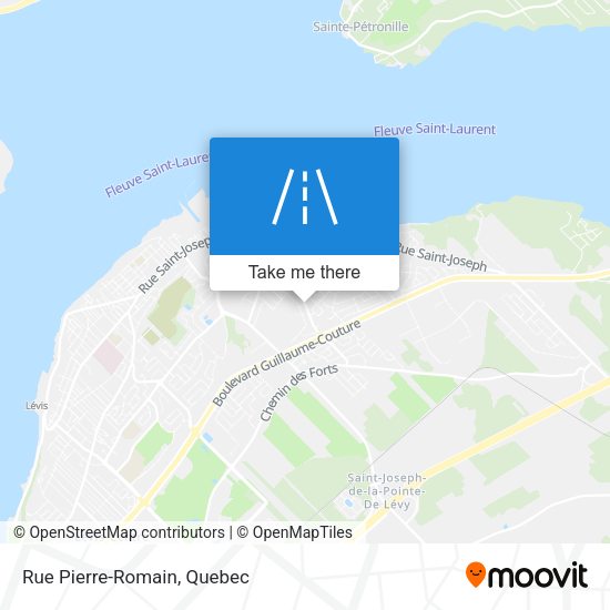 Rue Pierre-Romain map