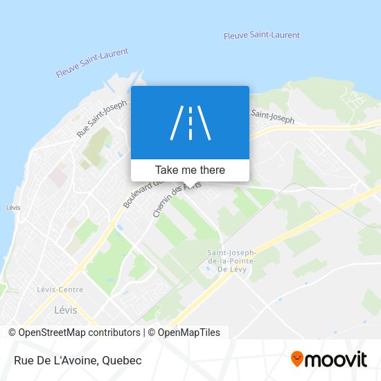Rue De L'Avoine map