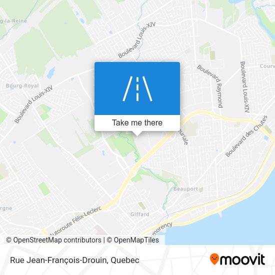 Rue Jean-François-Drouin map