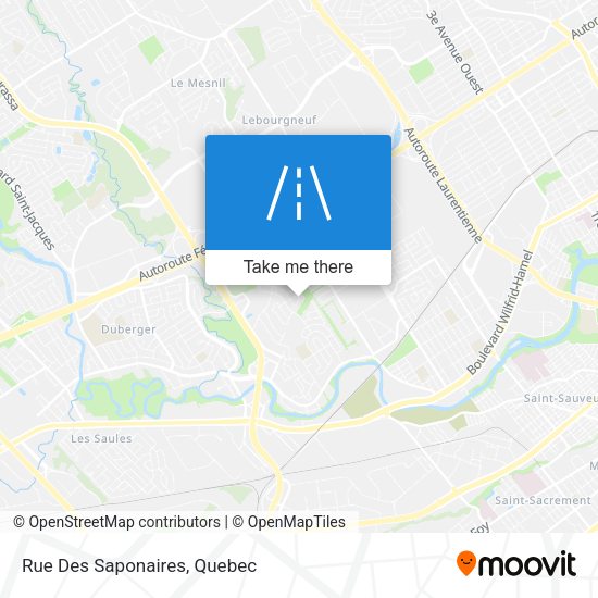 Rue Des Saponaires map
