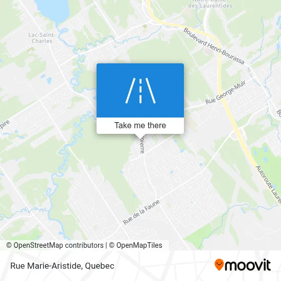 Rue Marie-Aristide map