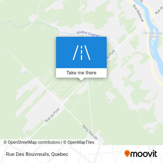 Rue Des Bouvreuils map