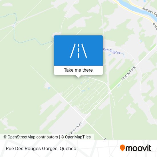 Rue Des Rouges Gorges map