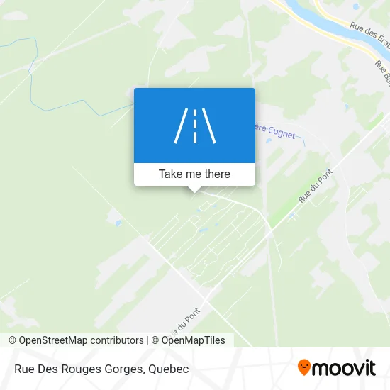 Rue Des Rouges Gorges map