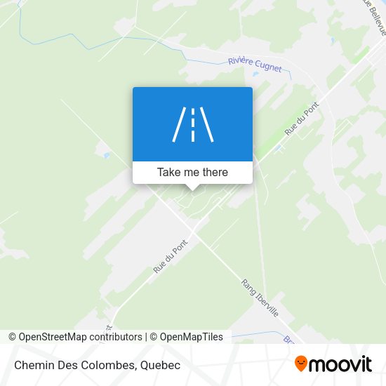 Chemin Des Colombes map