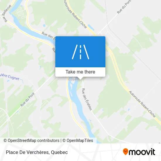 Place De Verchères map