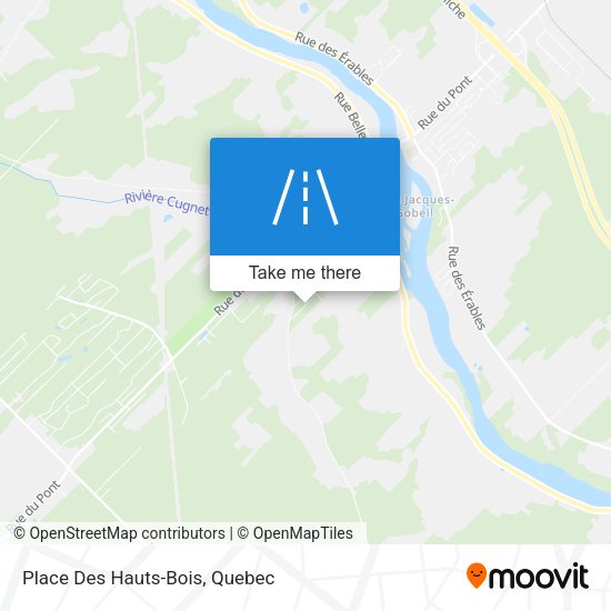 Place Des Hauts-Bois map