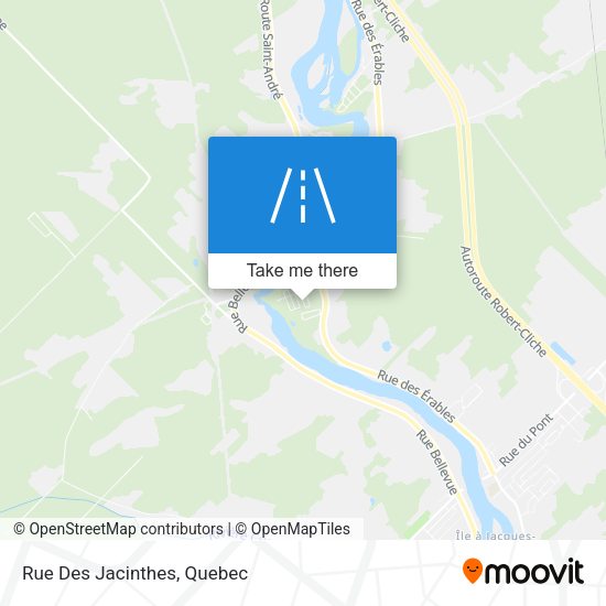Rue Des Jacinthes map