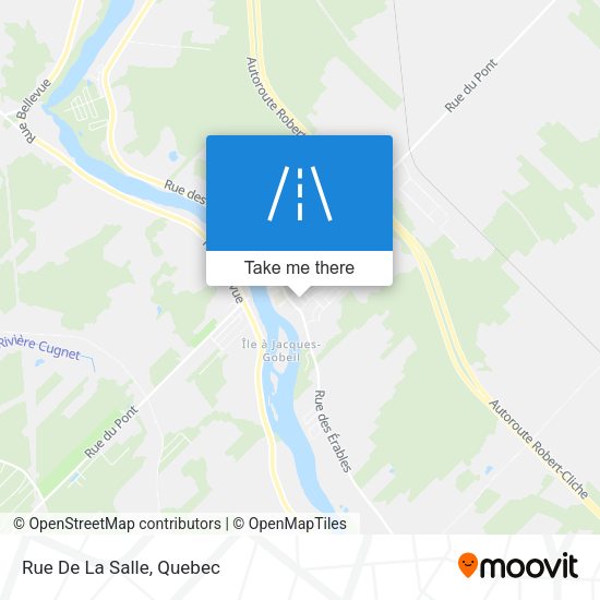 Rue De La Salle map