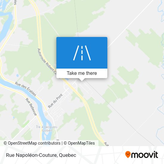 Rue Napoléon-Couture map