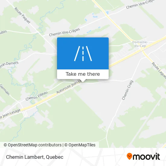 Chemin Lambert map