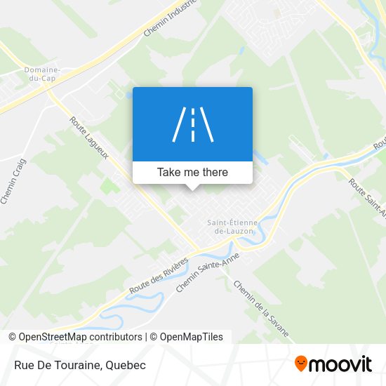 Rue De Touraine map