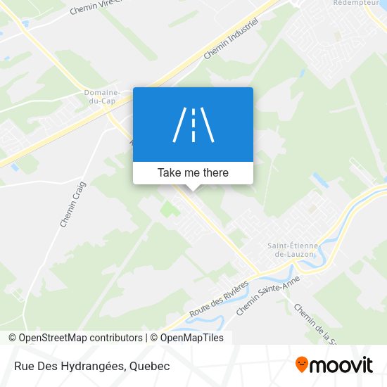 Rue Des Hydrangées map