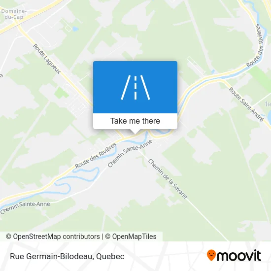 Rue Germain-Bilodeau map