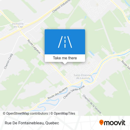Rue De Fontainebleau map