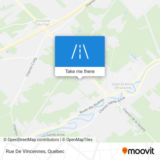 Rue De Vincennes map
