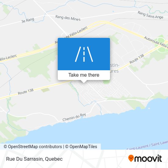 Rue Du Sarrasin map