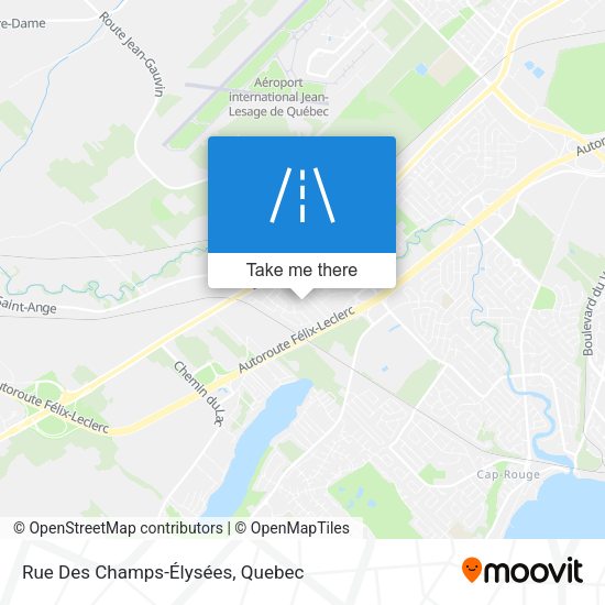 Rue Des Champs-Élysées map