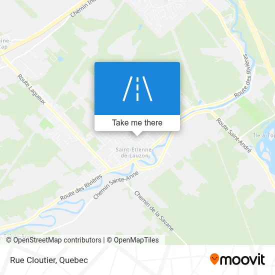 Rue Cloutier map
