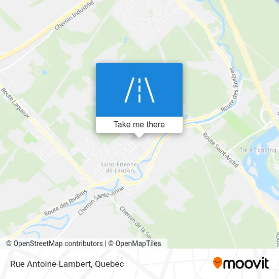 Rue Antoine-Lambert map