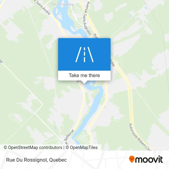 Rue Du Rossignol map