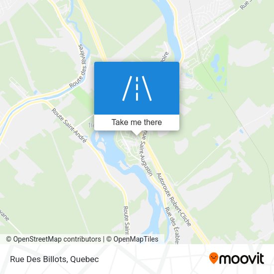 Rue Des Billots map