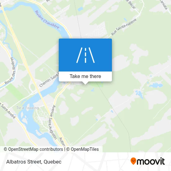 Rue De L'Albatros map