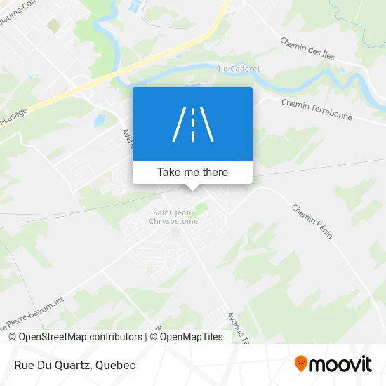 Rue Du Quartz map