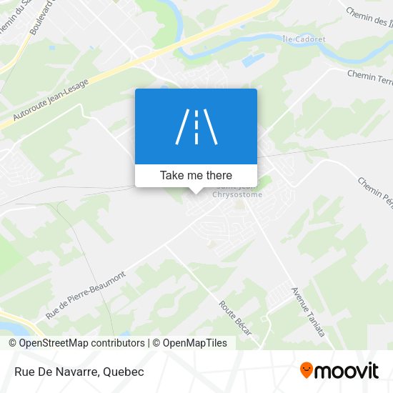 Rue De Navarre map