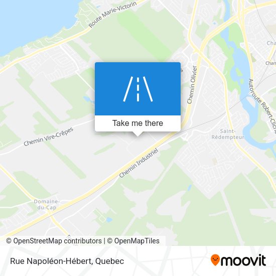 Rue Napoléon-Hébert map